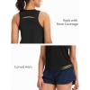 image:imageTHE GYM PEOPLE Womens Racerback Workout Tank Tops Soft Breathable Yoga Running Sleeveless Athletic ShirtsBlack