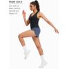 image:imageTHE GYM PEOPLE Womens V Neck Workout Tank Tops Racerback Slim Fit Sleeveless Yoga Running Athletic ShirtsBlack