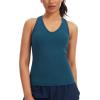 image:imageTHE GYM PEOPLE Womens V Neck Workout Tank Tops Racerback Slim Fit Sleeveless Yoga Running Athletic ShirtsDark Blue Green