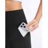 image:imageTHE GYM PEOPLE Womens Wide Leg Yoga Pants 27 Loose High Waist Workout Lounge Cropped Pants with PocketsBlack