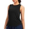 image:imageTHE GYM PEOPLE Womens Racerback Workout Tank Tops Soft Breathable Yoga Running Sleeveless Athletic ShirtsBlack