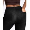 image:imageTHE GYM PEOPLE Womens Stretchy Jeggings Pants Pull On Denim Skinny Jeans Leggings with PocketsBlack