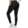 image:imageTHE GYM PEOPLE Womens Stretchy Jeggings Pants Pull On Denim Skinny Jeans Leggings with PocketsBlack