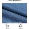 image:imageTHE GYM PEOPLE Womens Stretchy Jeggings Pants Pull On Denim Skinny Jeans Leggings with PocketsDenim Blue