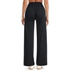 image:imageTHE GYM PEOPLE Womens Booty Lifting Wide Leg Yoga Pants High Waist No Front Seam Straight Workout Leggings with PocketsBlack