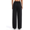 image:imageTHE GYM PEOPLE Womens Wide Leg Dress Pants Pull On Elastic Waist Straight Leg Stretchy Business Slacks Trousers with PocketsBlack
