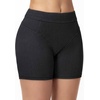 image:imageTHE GYM PEOPLE Womens Scrunch Booty Lifting Jean Shorts Stretchy Pull On Skiny Denim ShortsBlack