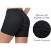image:imageTHE GYM PEOPLE Womens Scrunch Booty Lifting Jean Shorts Stretchy Pull On Skiny Denim ShortsBlack