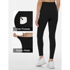 image:imageTHE GYM PEOPLE Girls Workout Leggings Kids High Waist Stretch Athletic Dance Yoga Pants with PocketsBlack