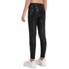 image:imageTHE GYM PEOPLE Girls Workout Leggings Kids High Waist Stretch Athletic Dance Yoga Pants with PocketsBlack Leopard