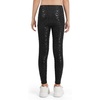 image:imageTHE GYM PEOPLE Girls Workout Leggings Kids High Waist Stretch Athletic Dance Yoga Pants with PocketsBlack Leopard