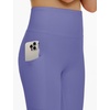 image:imageTHE GYM PEOPLE Girls Workout Leggings Kids High Waist Stretch Athletic Dance Yoga Pants with PocketsBright Purple