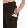 image:imageTHE GYM PEOPLE Girls Workout Leggings Kids High Waist Stretch Athletic Dance Yoga Pants with PocketsBrown