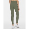 image:imageTHE GYM PEOPLE Girls Workout Leggings Kids High Waist Stretch Athletic Dance Yoga Pants with PocketsOlive Green