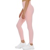 image:imageTHE GYM PEOPLE Girls Workout Leggings Kids High Waist Stretch Athletic Dance Yoga Pants with PocketsPink