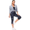 image:imageTHE GYM PEOPLE Tummy Control Workout Leggings with Pockets High Waist Athletic Yoga Pants for Women Running FitnessBlackDark GreyWhite