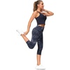 image:imageTHE GYM PEOPLE Tummy Control Workout Leggings with Pockets High Waist Athletic Yoga Pants for Women Running FitnessBlackDark GreyWhite