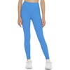 image:imageTHE GYM PEOPLE Girls Workout Leggings Kids High Waist Stretch Athletic Dance Yoga Pants with PocketsSea Blue