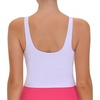 image:imageTHE GYM PEOPLE Women Sports Bra Sleeveless Padded Running Workout Tank Tops  UShaped Beauty Back Highstretch fabric Crop design Sleeveless Removable pads Ideal for workout and daily wearWhite