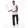 image:imageTHE GYM PEOPLE Mens Baggy Fleece Workout Sweatpants with Pockets Drawstring Lounge Athletic Running PantsBlue