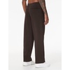 image:imageTHE GYM PEOPLE Mens Baggy Fleece Workout Sweatpants with Pockets Drawstring Lounge Athletic Running PantsBrown