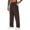image:imageTHE GYM PEOPLE Mens Baggy Fleece Workout Sweatpants with Pockets Drawstring Lounge Athletic Running PantsBrown