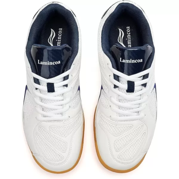 Lamincoa Womens Pickleball Shoes NonSlip Tennis Court Shoes for WomenWhite