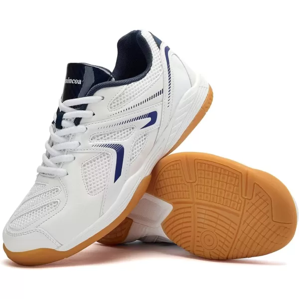 Lamincoa Womens Pickleball Shoes NonSlip Tennis Court Shoes for WomenWhite