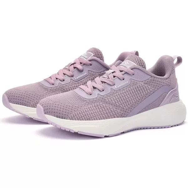 Lamincoa Mightycloud Womens Sneakers Soft Landing Running Tennis Shoes Lightweight Cushioning Walking Shoes for WomenPurple