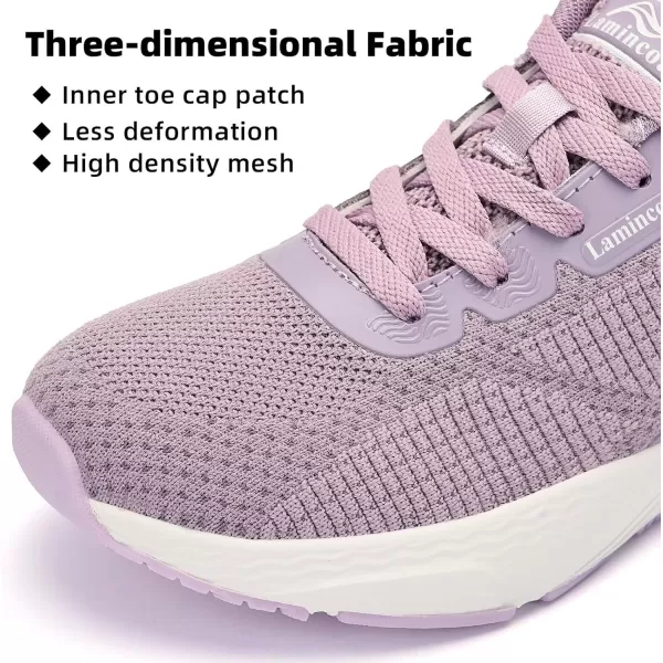 Lamincoa Mightycloud Womens Sneakers Soft Landing Running Tennis Shoes Lightweight Cushioning Walking Shoes for WomenPurple