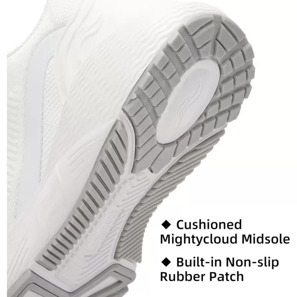 Lamincoa Mightycloud Womens Sneakers Soft Landing Running Tennis Shoes Lightweight Cushioning Walking Shoes for WomenWhite