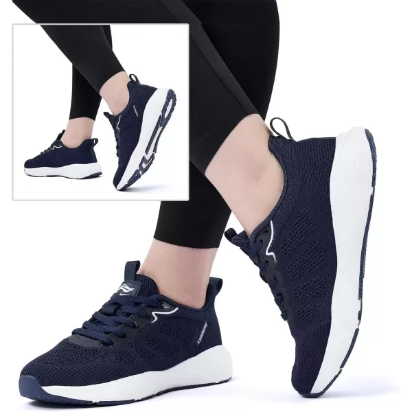 Lamincoa Sneakers for Women Athelic Womens Tennis ShoesNavy Blue