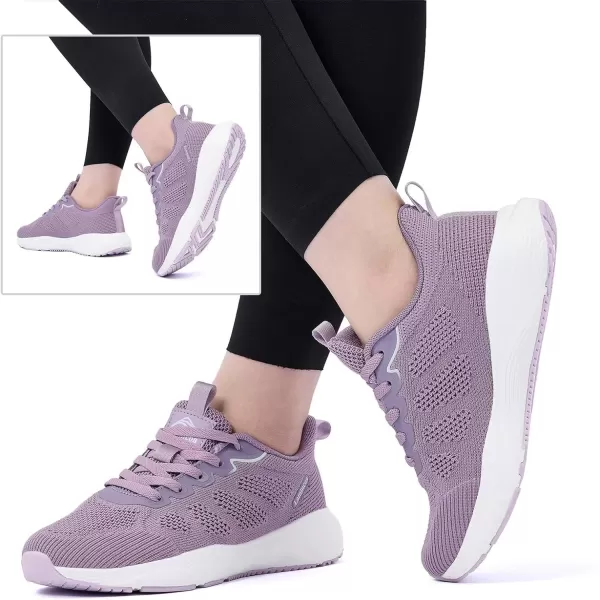 Lamincoa Sneakers for Women Athelic Womens Tennis ShoesPurple