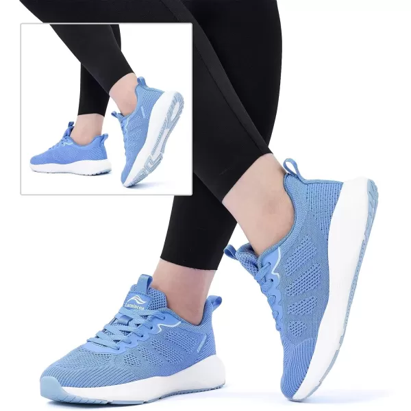 Lamincoa Sneakers for Women Athelic Womens Tennis ShoesSky Blue