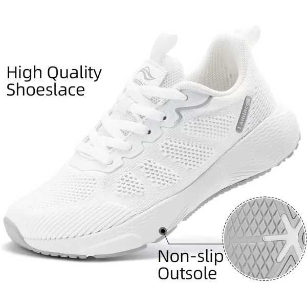 Lamincoa Sneakers for Women Athelic Womens Tennis ShoesWhite