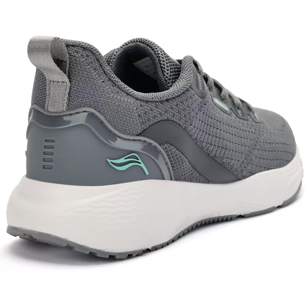 Lamincoa Womens Mightycloud Soft Landing Cushioning Running Tennis ShoesGrey