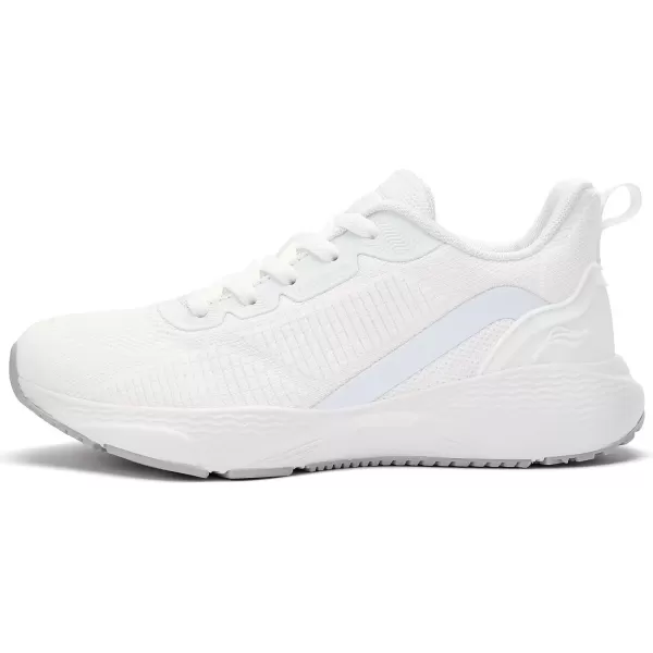 Lamincoa Womens Mightycloud Soft Landing Cushioning Running Tennis ShoesWhite