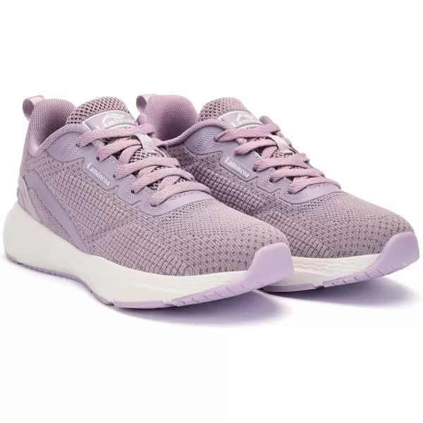 Lamincoa Womens Walking Shoes Lightweight Running Sneakers for Women Memory Foam Soft Womens Tennis Shoes Breathable Mesh Shoes for Gym Workout SportsPurple