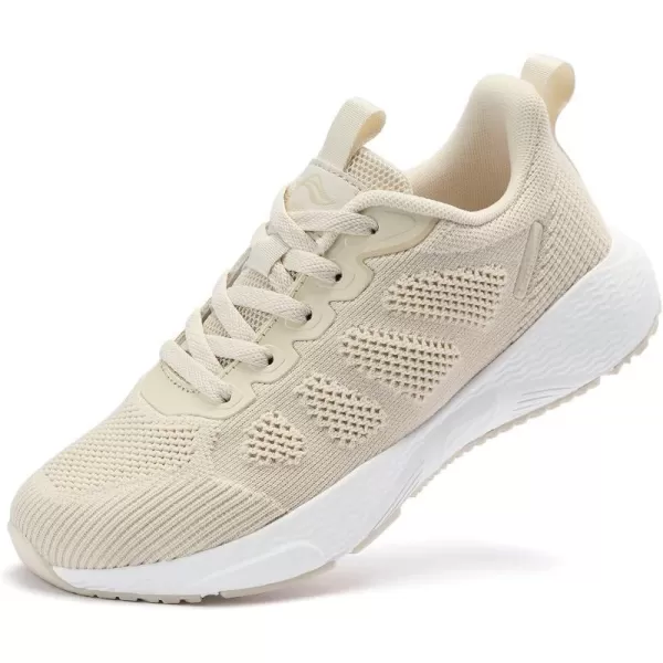 Lamincoa Sneakers for Women Athelic Womens Tennis ShoesBeige