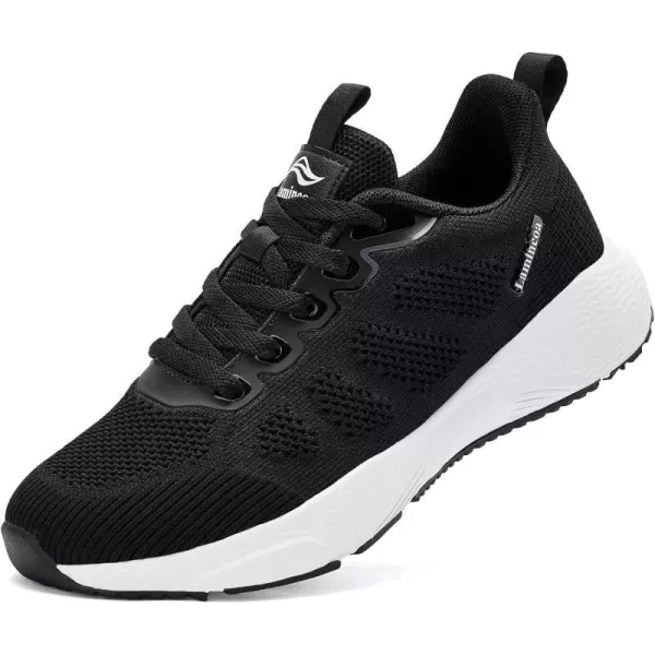 Lamincoa Sneakers for Women Athelic Womens Tennis ShoesBlackWhite