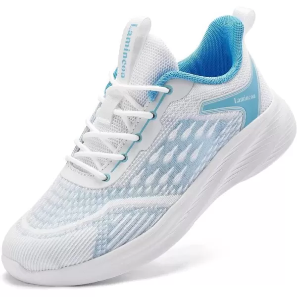 Lamincoa Womens Lightweight Walking Shoes Running Sneaker for Women Tennis AthelicBlue