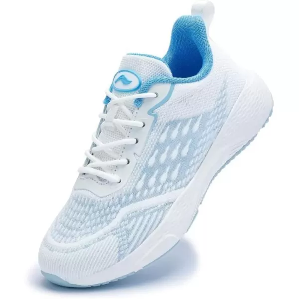 Lamincoa Womens Walking Shoes  Womens Sneakers Shoes Lightweight Breathable Slip On Tennis ShoesBlue