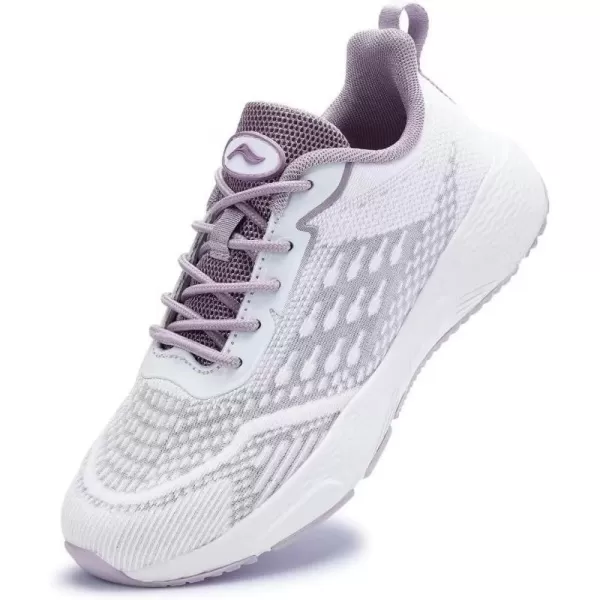 Lamincoa Womens Walking Shoes  Womens Sneakers Shoes Lightweight Breathable Slip On Tennis ShoesPurple