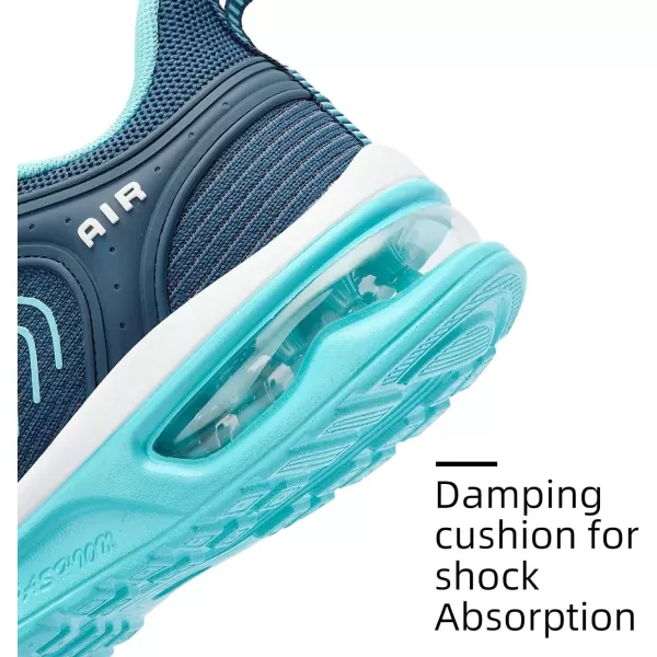 Lamincoa Women Sneakers Lightweight Womens Running Shoes Air Cushion Walking Tennis Shoes for WomenTeal