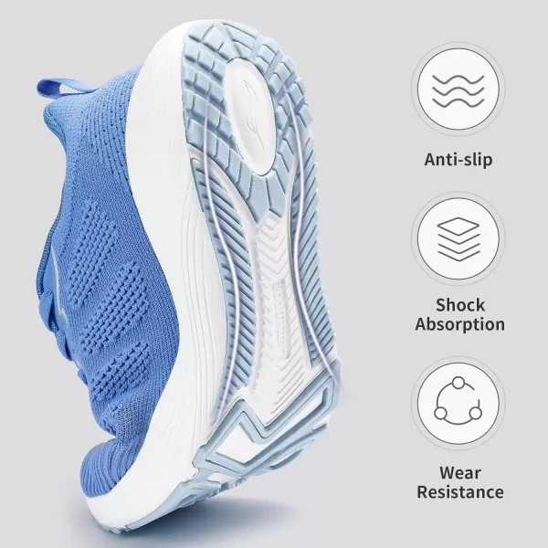 Lamincoa Womens Walking Shoes Running Sneaker for Women Tennis Athelic Gym ShoeSky Blue