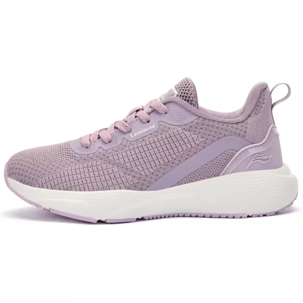 Lamincoa Womens Mightycloud Soft Landing Cushioning Running Tennis ShoesPurple