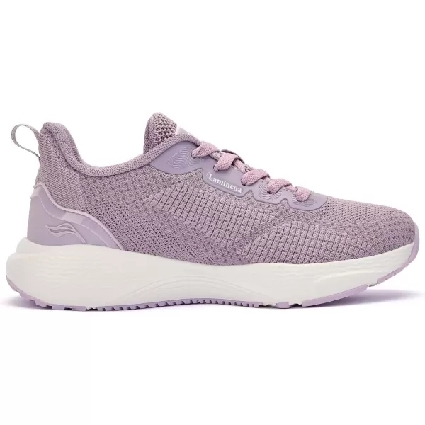 Lamincoa Womens Mightycloud Soft Landing Cushioning Running Tennis ShoesPurple