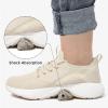 imageLamincoa Womens Slip on Walking Shoes Lightweight Tennis Shoes Casual Athletic Sneakers for Outdoor Gym WorkoutBeige
