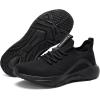 imageLamincoa Womens Slip on Walking Shoes Lightweight Tennis Shoes Casual Athletic Sneakers for Outdoor Gym WorkoutBlack