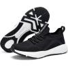 imageLamincoa Womens Slip on Walking Shoes Lightweight Tennis Shoes Casual Athletic Sneakers for Outdoor Gym WorkoutBlackWhite